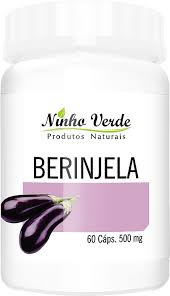 Berinjela - 60 cápsulas - 500 mg