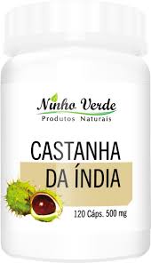 Castanha da Índia - 120 cápsulas - 500 mg