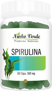 Ninho Verde Produtos Naturais - Spirulina - 60 cáp