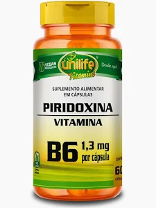 Unilife Vitamins - Piridoxina (Vitamina B6) - 1,3 